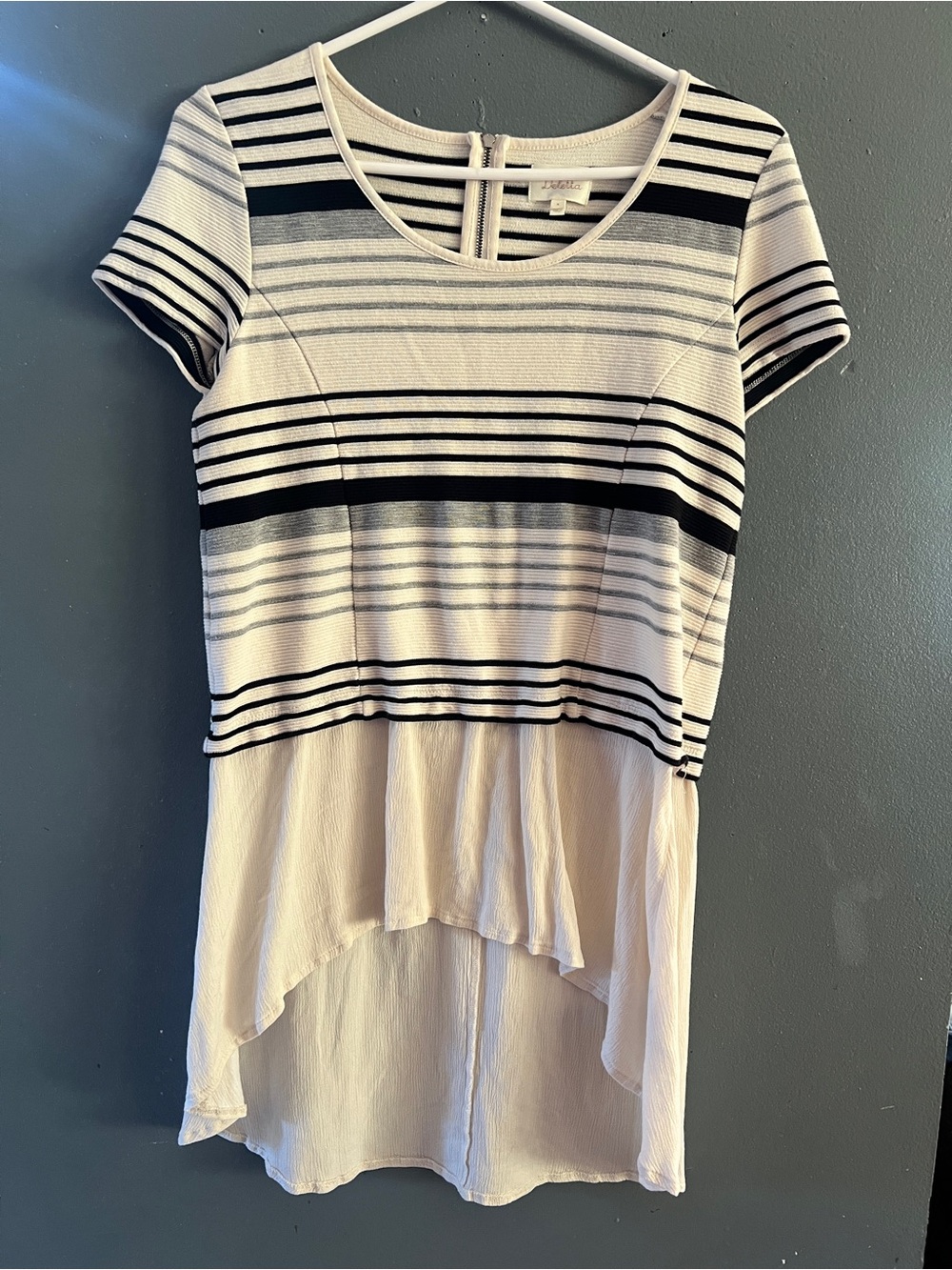Anthropologie deletta striped tunic